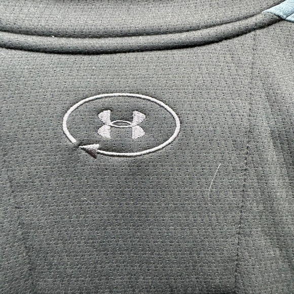 Under Armour Sweatshirt Men's Size 2XL Black 1/4 Zip AllSeasonGear Pullover - Picture 4 of 15